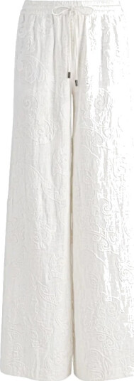Alice + Olivia Dame Bukser Hvit M, Alice + Olivia Dame Bukser Hvit M,