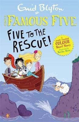 Famous Five Colour Short Stories: Five To The Rescue! Av Enid Blyton