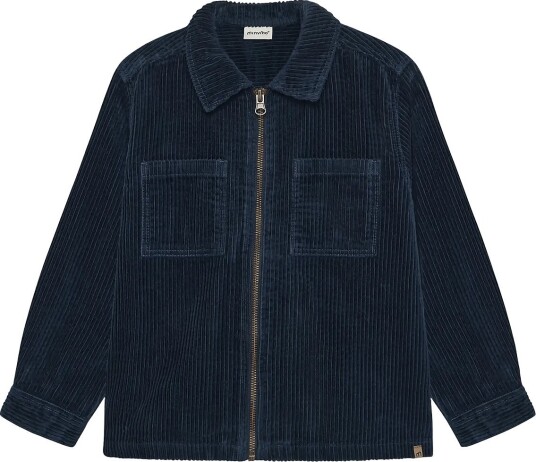 Minymo Shirt Ls Cord MIDNIGHT NAVY 110