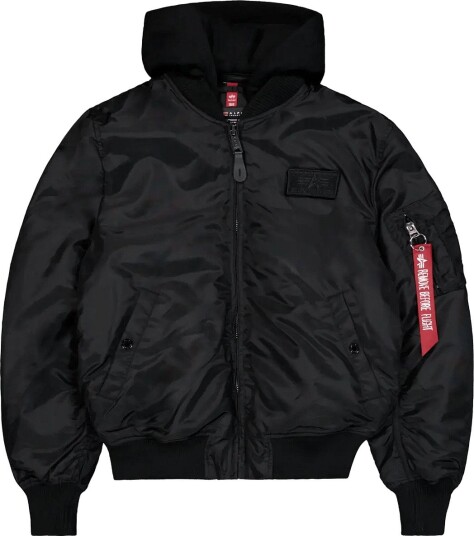 Alpha Industries Ma 1 Tt Two Tone Hood Cw   Black   S