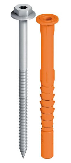 Ejot 8532120420 Fasadeplugg HEX HODE SW13-T40-ETA-12/0502 10 x 120 mm 50-pakning Innfesting