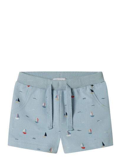 name it Nbmfris Light Sweat Shorts Blue 50