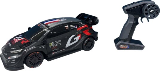 Toyota Gazoo Racing GR Yaris RC Rallybil 1:14 Fra Koolspeed 29 cm Frontlykter