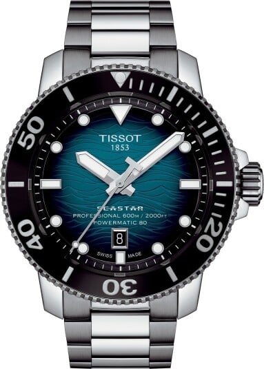 Tissot Seastar 2000 Pro Powermatic 80 T1206071104100 - Herre - 46 mm - Analog - Automatisk - Safirglass Tissot Seastar 2000 Pro Powermatic 80 T1206071104100 - Herre - 46 mm - Analog - Automatisk - Safirglass