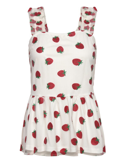 Noella Berry Strap Top - Red - XS Noella Berry Strap Top - Red - XS