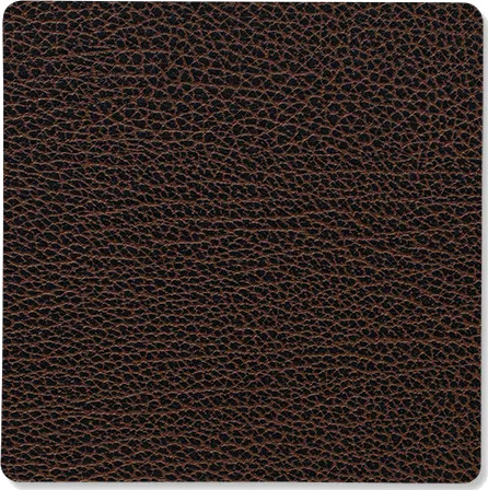 LIND DNA Bull glassunderlag square brun