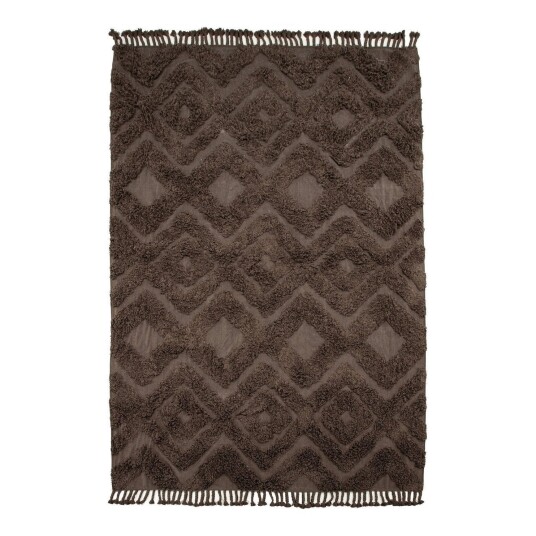 Venture Home Design Hilma Bomull Teppe, 350x250 - Brun Unoliving 1715541-01-715 1715541-01-716