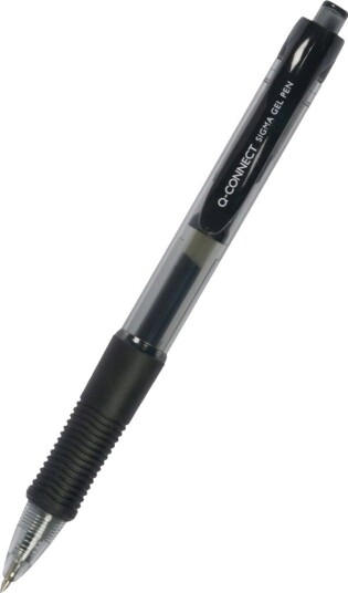 Q-Connect Automatisk Gelpenn 0,5 Mm (Linje) Hengelås Svart Q-Connect Automatisk Gelpenn 0,5 Mm (Linje) Hengelås Svart