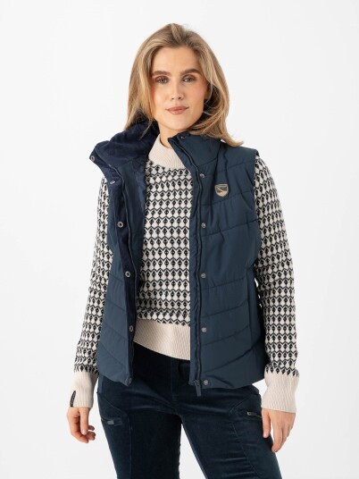Twentyfour Aurora Thermal Vest Blå 36 Twentyfour Aurora Thermal Vest Blå 36