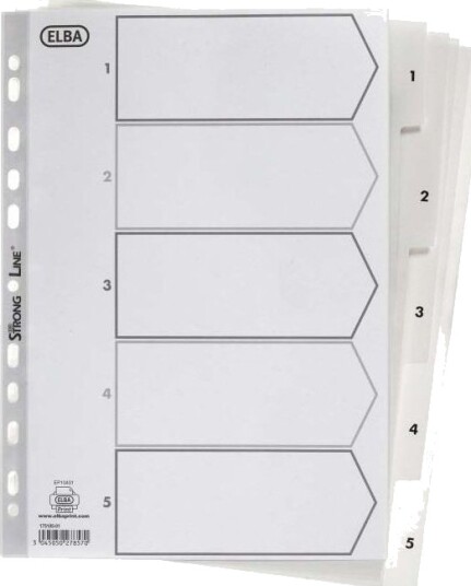 Strong Line Register Pp A4 Hvit 1 5