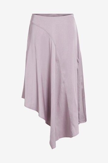 Rouge Vila Skjørt viShyra HW Midi Skirt Lilla
