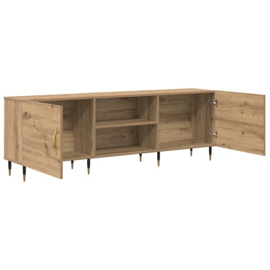 TV skap artisan eik 150 x 30 x 50 cm Konstruert tre TV skap artisan eik 150 x 30 x 50 cm Konstruert tre