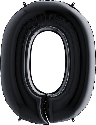 Ballongkungen Tallballong Svart Tall 0 15800BL