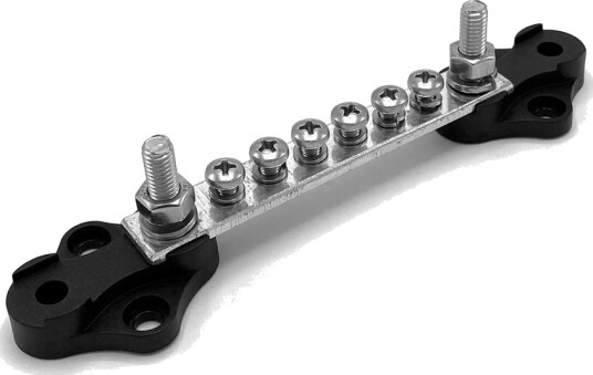 Connex Sokkel Samleskinne 2x6mm / 6x4mm 100A