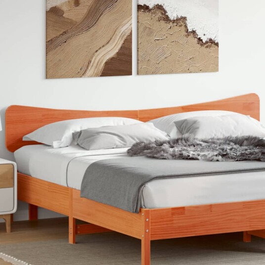 Hodegavl voksbrun 180 cm heltre furu 8721012450073