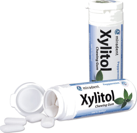 Tannpleie Tyggegummi Miradent Xylitol Peppermynte