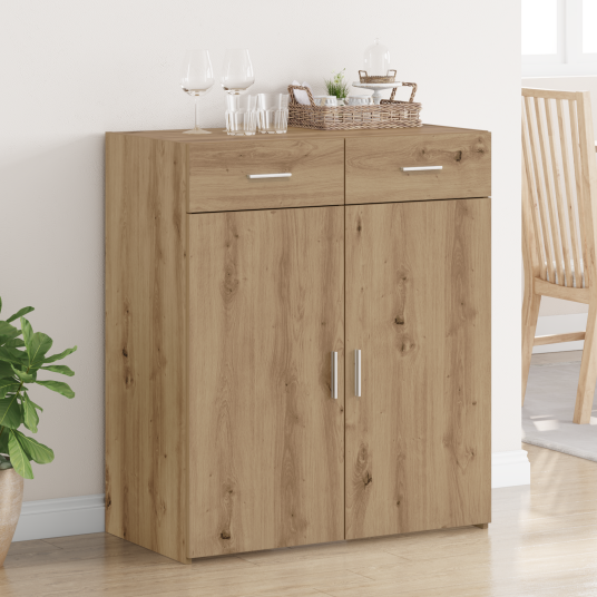  Lagringsskap Artisan eik 80x42.5x93.5 cm Konstruert tre