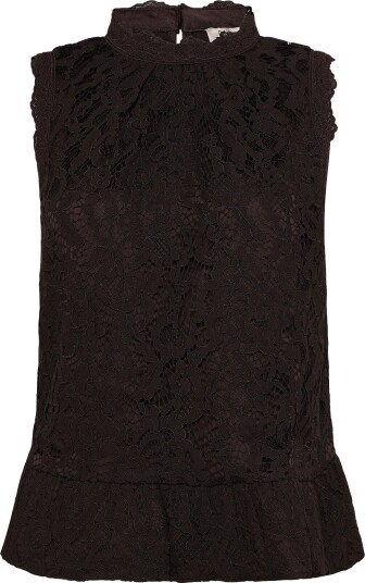 Ravn Ravn Beatrice Lace Top   CHOCOLATE TORTE   XL