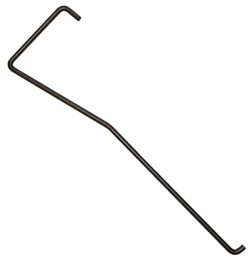 Jesmig Dekseljern for Brønndeksler - 10x80x600 mm Plast