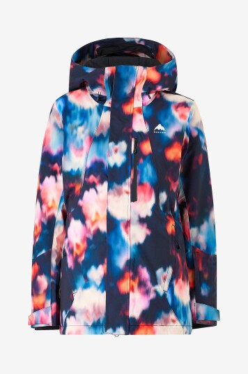 Burton Snowboardjakke Womens Reserve Slim Insulated Jacket Flerfarget