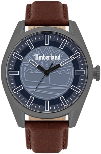 Timberland Herreklokke TBL16005JYU.03 Ashfield Blå/Lær Ø46 mm