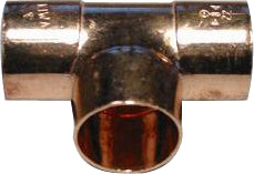 Viega 12mm Kobber T-Stykke Loddefittings
