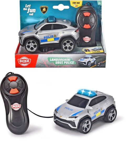 Dickie Toys  Svensk Politibil Lamborghini Urus Ledningstyrt