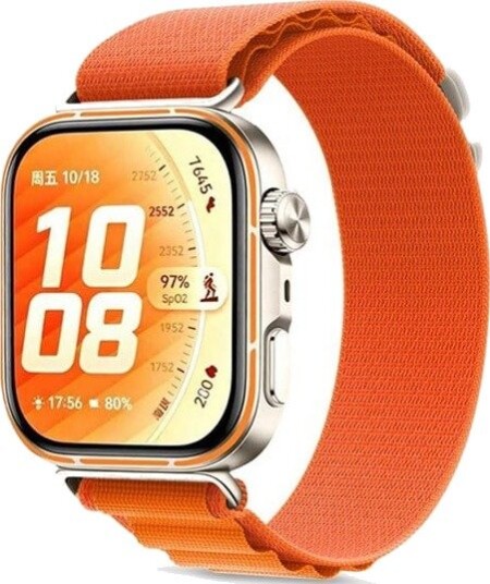 Tech-Protect Nylon Pro Strap for Huawei Watch Fit 3/4/4 Pro/5/5 Pro - Orange