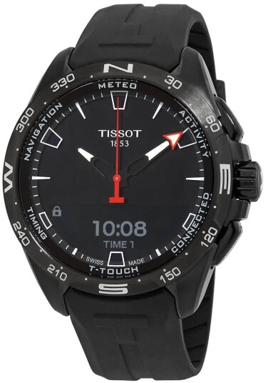 Tissot Herreklokke T121.420.47.051.03 T Touch Sort/Gummi Ø47.5 mm