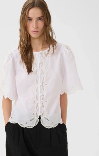 Karen By Simonsen Kberlinda Blouse   White   46