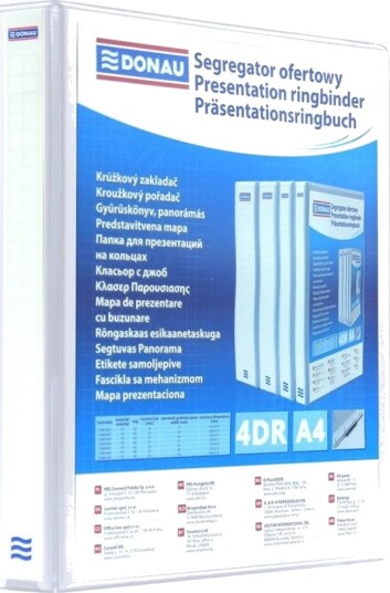 Ringperm Donau 4 Rings A4 65 Mm Hvit 2788654Pl 09 Ringperm Donau 4 Rings A4 65 Mm Hvit 2788654Pl 09