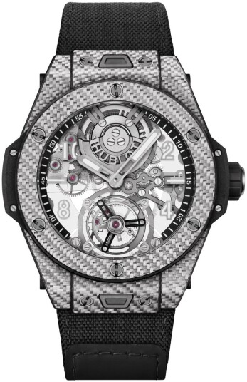 Hublot Herreklokke 419.YS.0170.NR Big Bang 45Mm Sort/Lær Ø45 mm