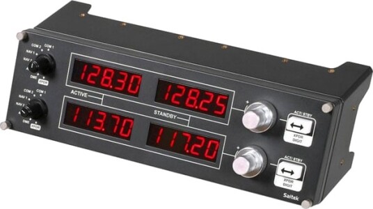 Logitech Flight Radio Panel - Instrumentpanel for flyvningssimulator - kablet - for PC
