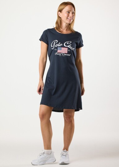 Saint Vincent Santa Barbara Dress W Navy Xl Kjoler Saint Vincent Santa Barbara Dress W Navy Xl Kjoler