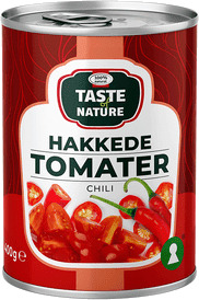 Taste of Nature Hakkede tomater med chili    400 g.