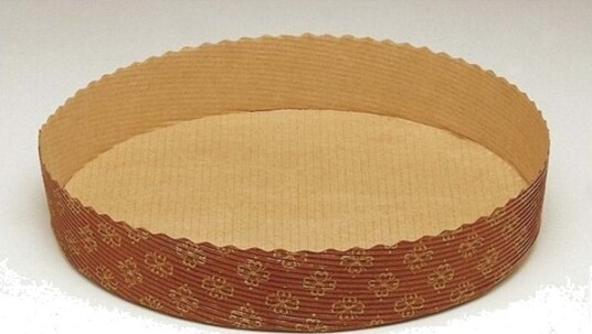 Bageform Rund Højde 35 Mm Indvendig Diameter 170.0 Mm Pergamentpapir Brun Pakke Med 600 Stk Maza