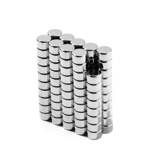 Neodym disk-magnet Ø 5 x 3 mm kjøp sterk mini magnet