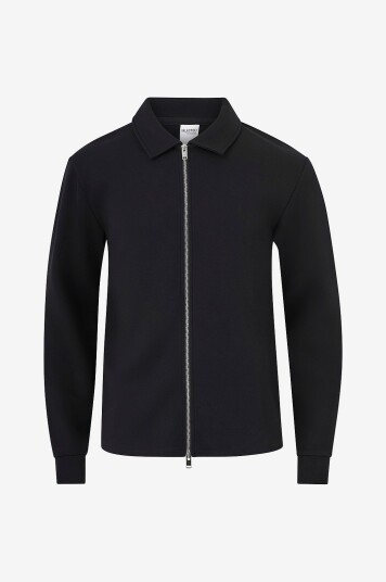 Selected Homme Collegegenser slhEmanuel Soft Full Zip Sweat Svart Selected Homme Collegegenser slhEmanuel Soft Full Zip Sweat Svart