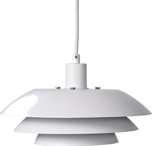 Dyberg Larsen Pendel DL31 Hvit Takpendler