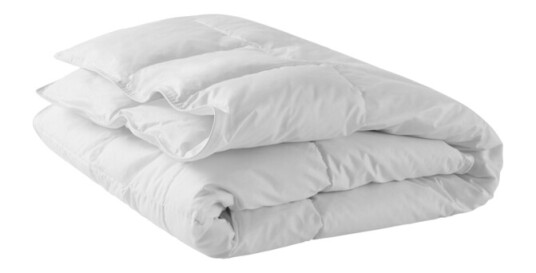 Dawn MINI barnedyne sprinkelseng 100x130 cm sval Hvit