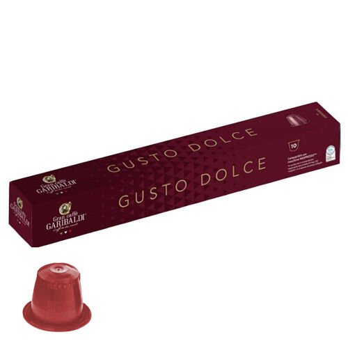 Nespresso Garibaldi Gusto Dolce til Nespresso. 10 kapsler Nespresso Garibaldi Gusto Dolce til Nespresso. 10 kapsler