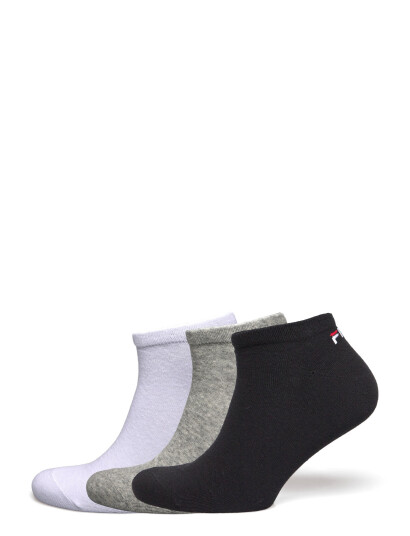 FILA Socks Fila 3Pk Invisible Plain Socks - Black - 39-42 FILA Socks Fila 3Pk Invisible Plain Socks - Black - 39-42