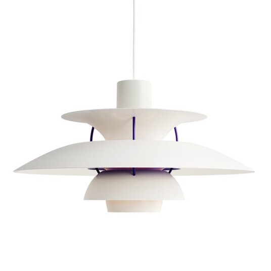 Louis Poulsen PH 5 Pendel Classic White Louis Poulsen PH 5 Pendel Classic White