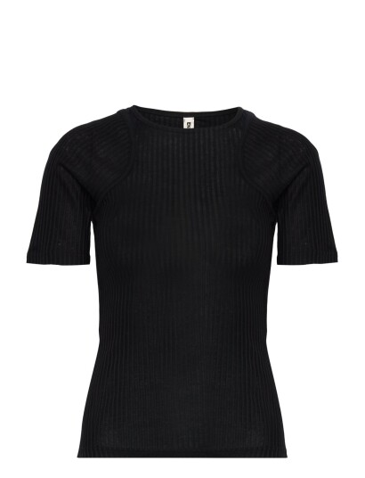 ENKEL STUDIO Esvelo Ss Top F |Svart |XS ENKEL STUDIO Esvelo Ss Top F |Svart |XS