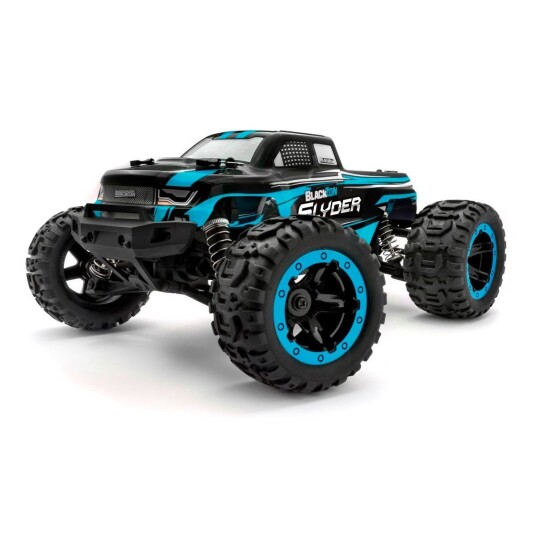 BLACKZON Slyder MT 1/16 4WD Electric Monster Truck Blue 540104 BLACKZON Slyder MT 1/16 4WD Electric Monster Truck Blue 540104