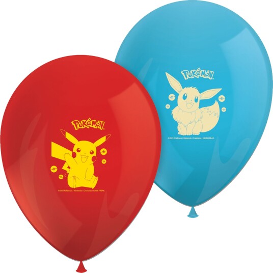 Globos Europe Ballonger Pokémon 8-pakning 98396 Globos Europe Ballonger Pokémon 8-pakning 98396