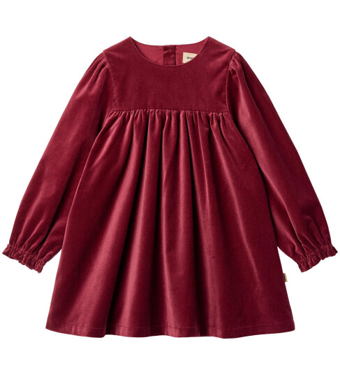 Wheat Ruby Red Kjole L/S Elvira 4 år/104 Wheat Ruby Red Kjole L/S Elvira 4 år/104