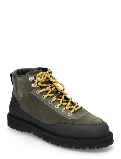 Garment Project Olaf Lace Up Boot Bosco Suede Multi/patterned 40