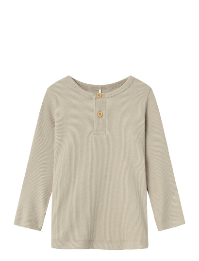 name it Nmmkab Ls Top Noos Beige 134-140