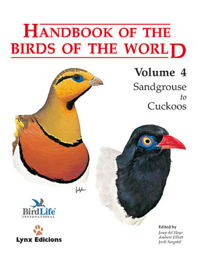 Handbook of the Birds of the World vol. 4.
